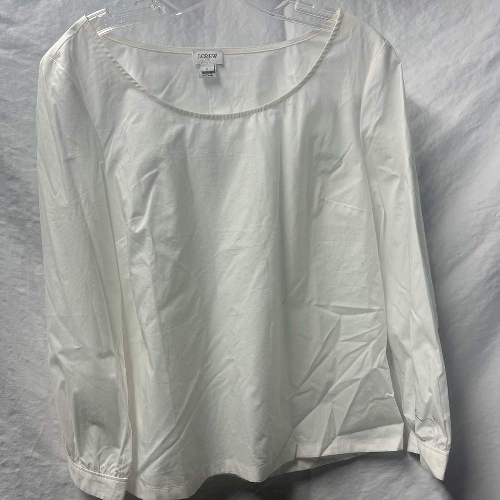 White shirt from J. Crew, size S